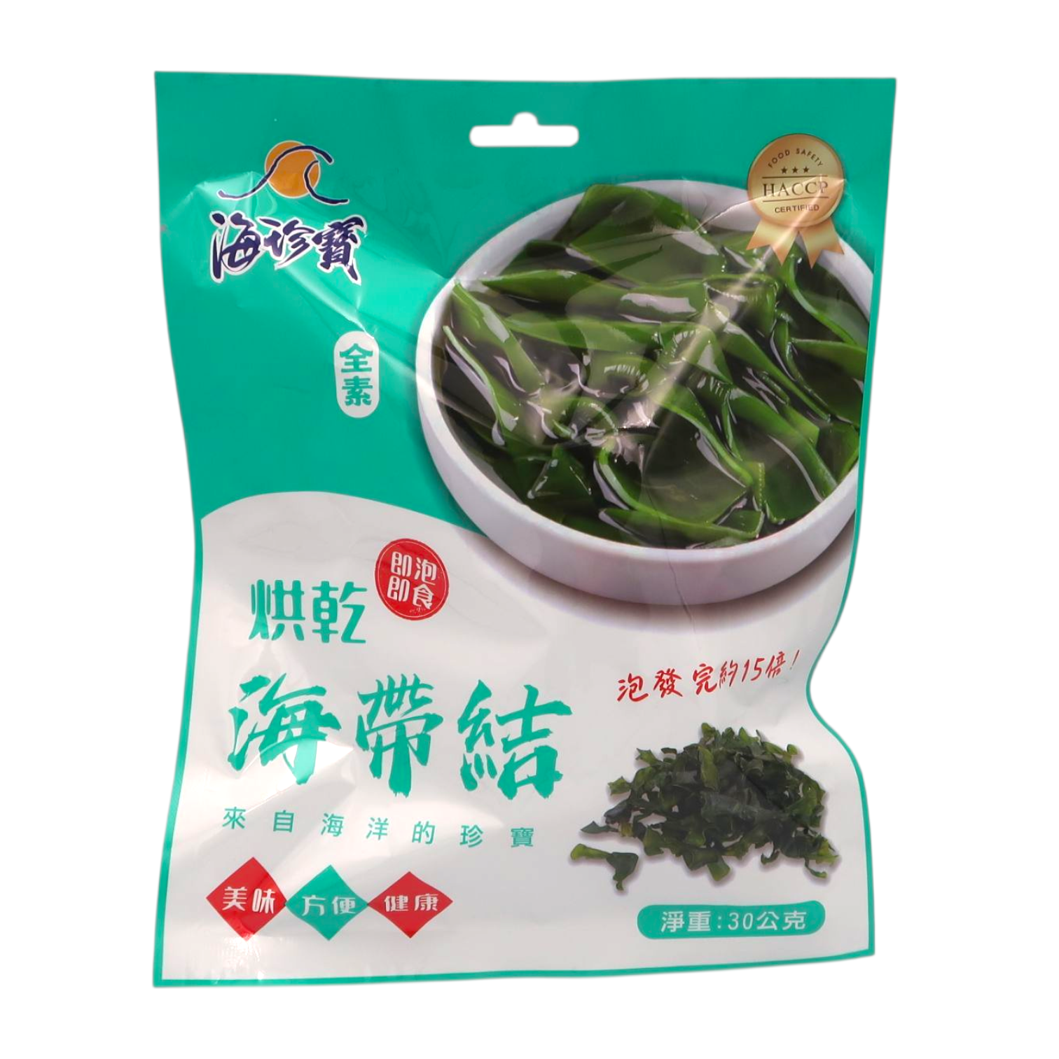 海珍寶 烘乾海帶結 Dried Kelp Knot