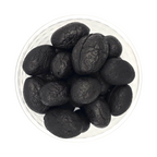Seedless black olives