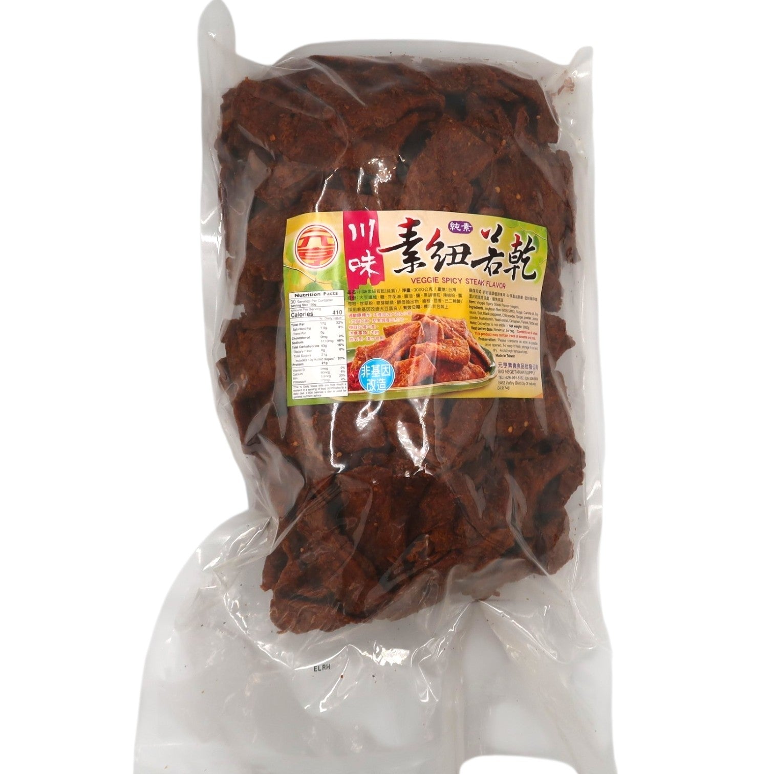 川味素紐若乾 Veggie Spicy Steak Flavor